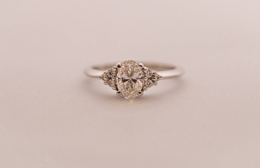 Oval Juliet Diamond Ring