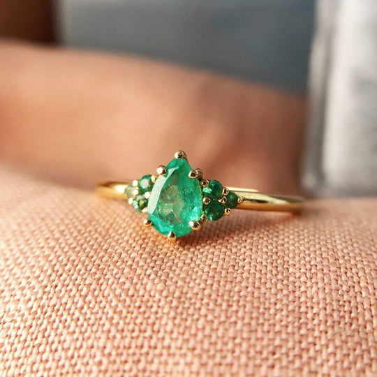 Geneine's Emerald Ring – Geneine Honey Bespoke Jewellery