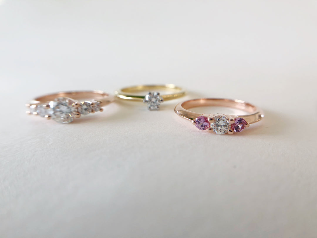 Three sales sisters rings