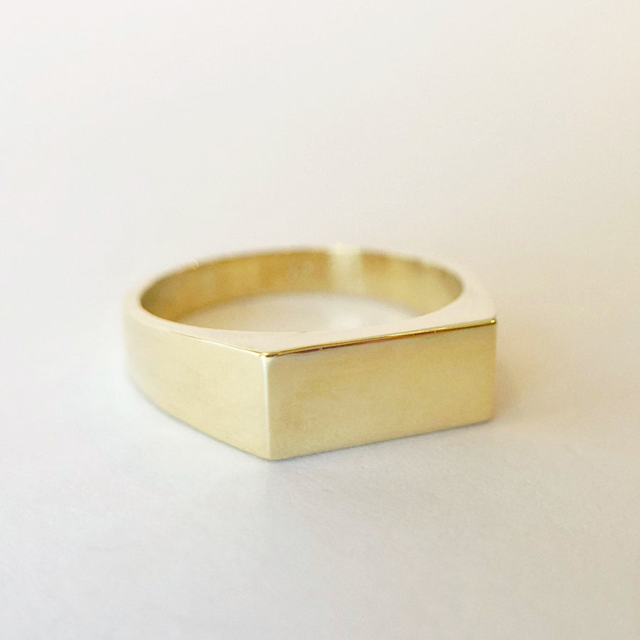 Rectangle Signet Ring