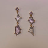 Freeform Sapphire Earrings