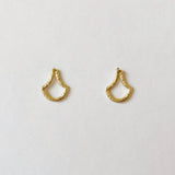 Ginkgo Studs