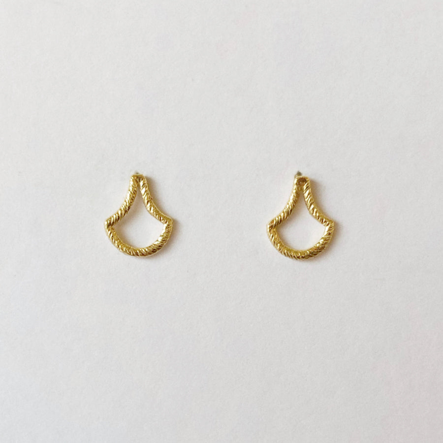 Ginkgo Studs