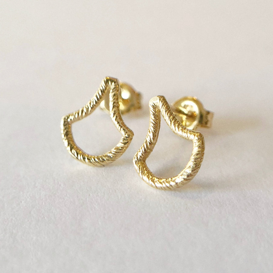 Ginkgo Studs