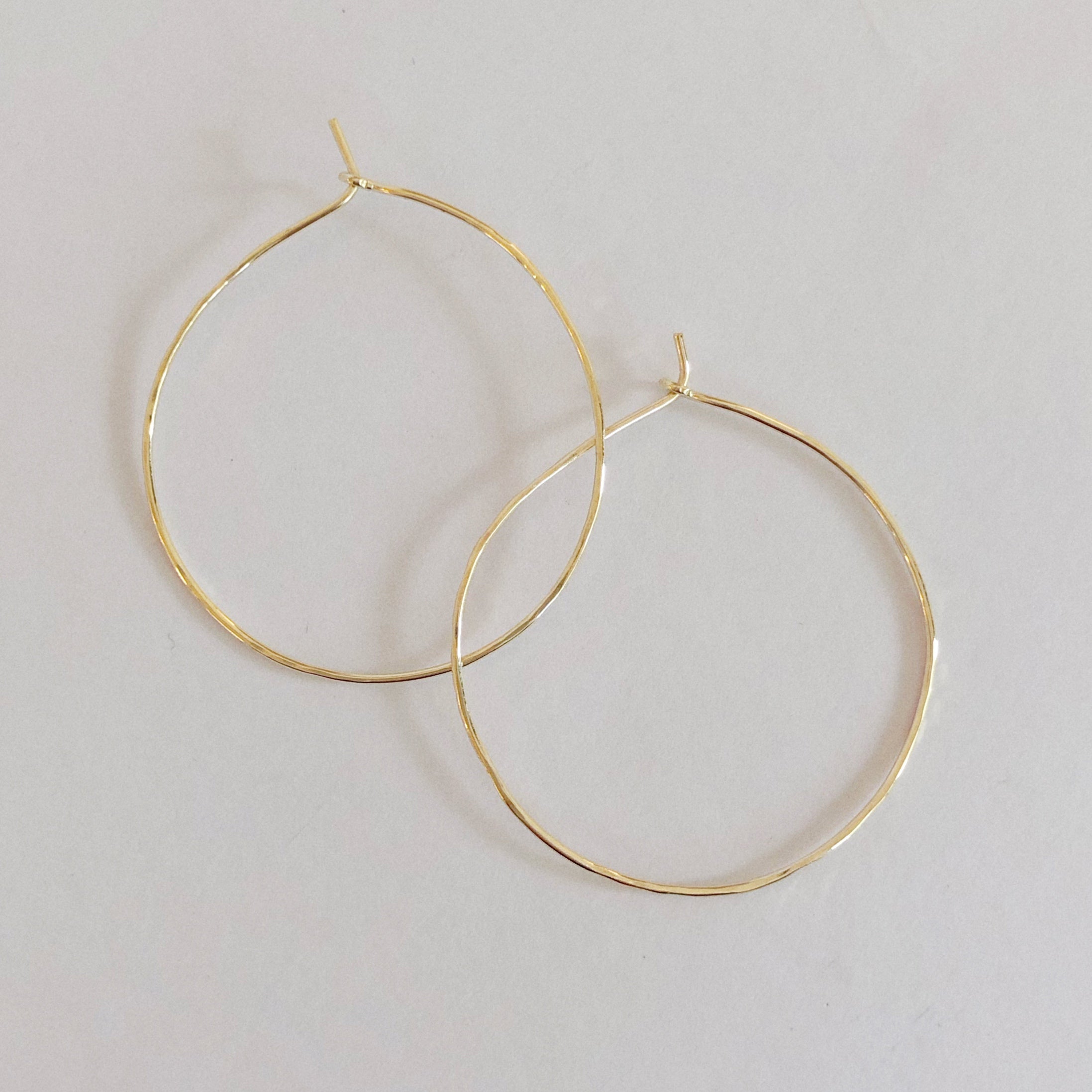 Hammered Hoops