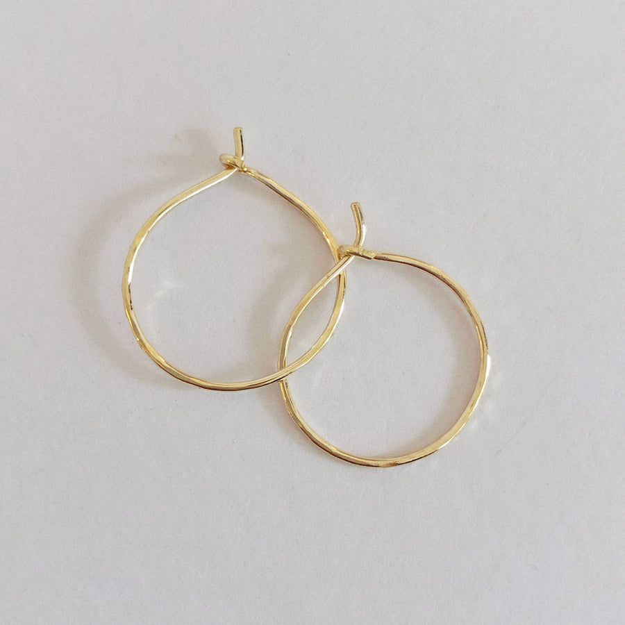 Hammered Hoops