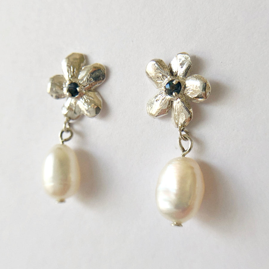 Primrose and Pearl Earrings