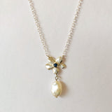 Primrose and Pearl Necklace