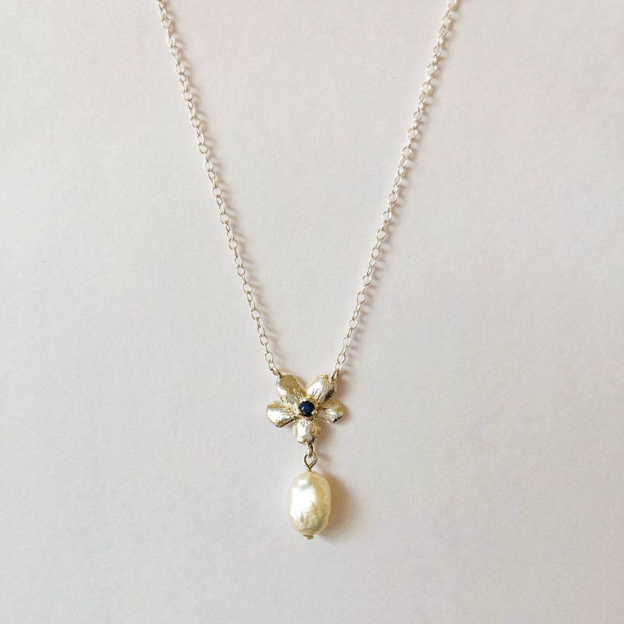 Primrose and Pearl Necklace