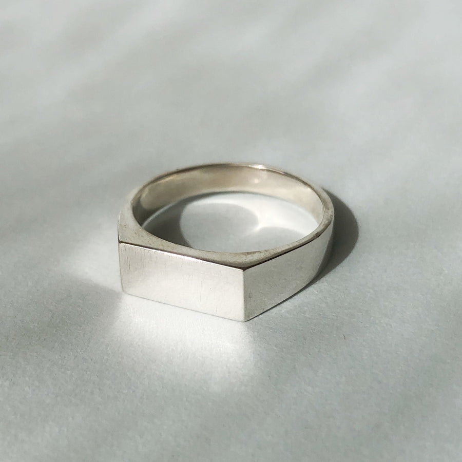 Rectangle Signet Ring