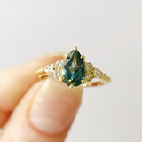 Teal Australian Sapphire Sadie Ring