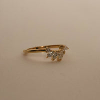 Fitted Mixed Diamond Ring