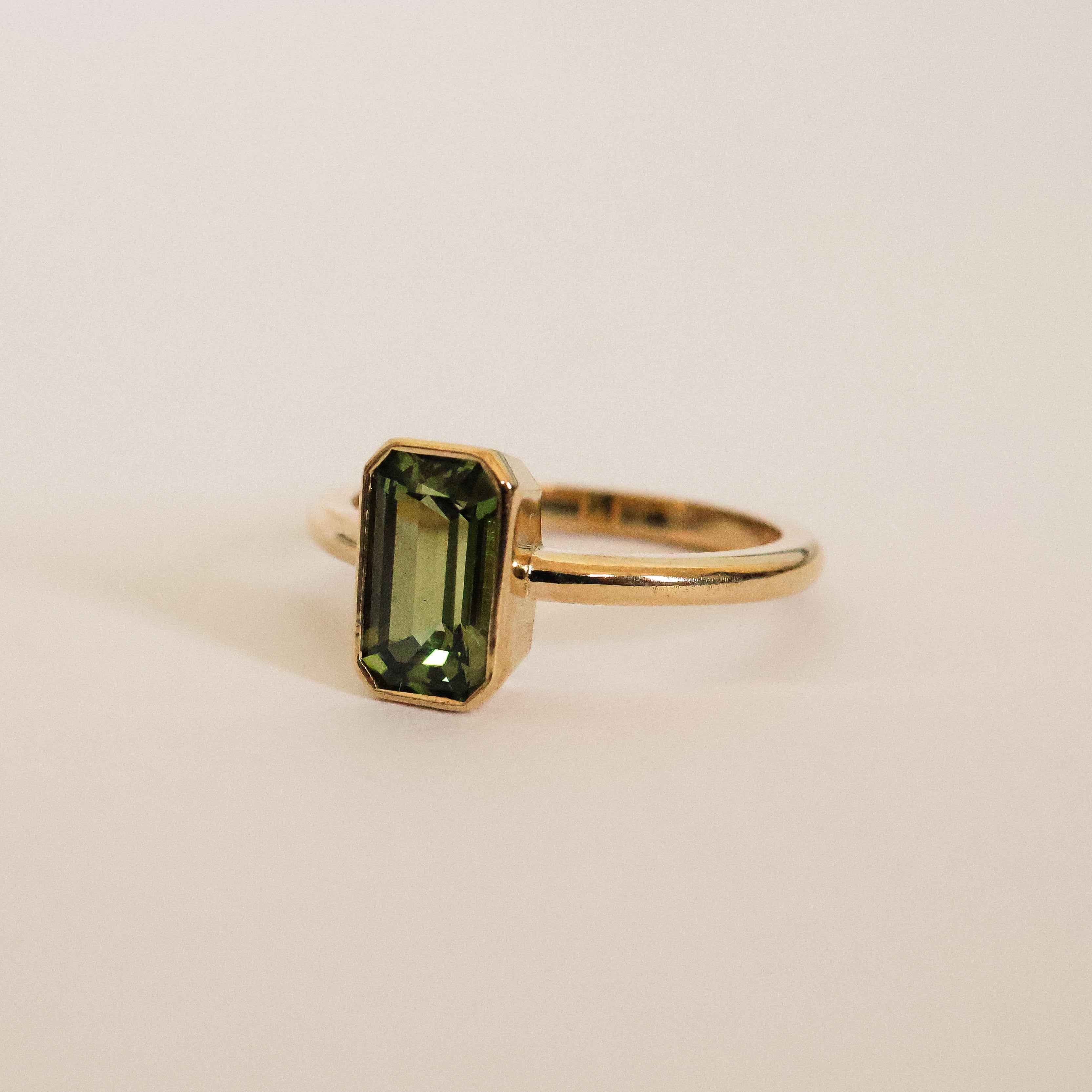 North South Sapphire Ring