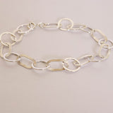 Hammered Link Bracelet