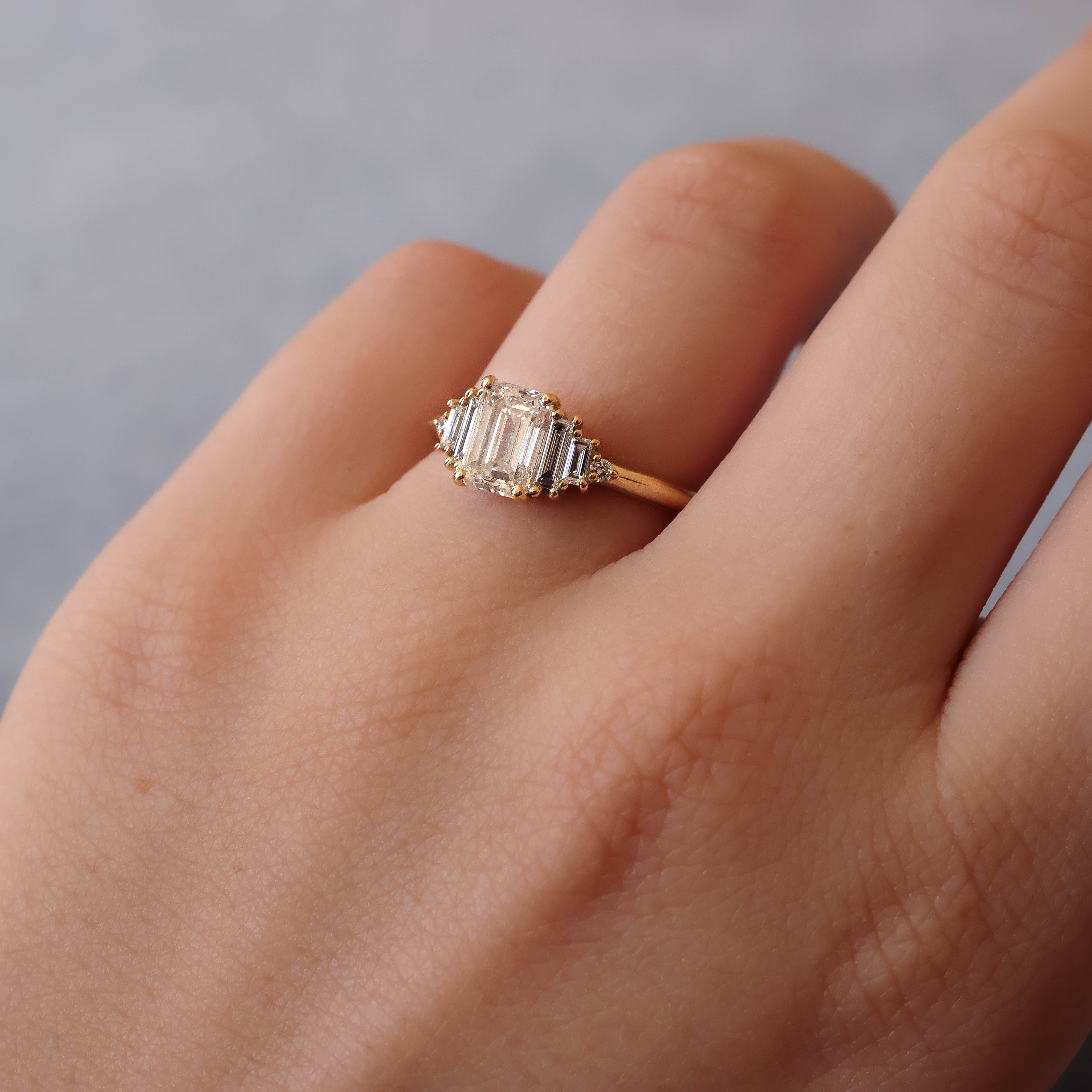 Deco Diamond Ring II