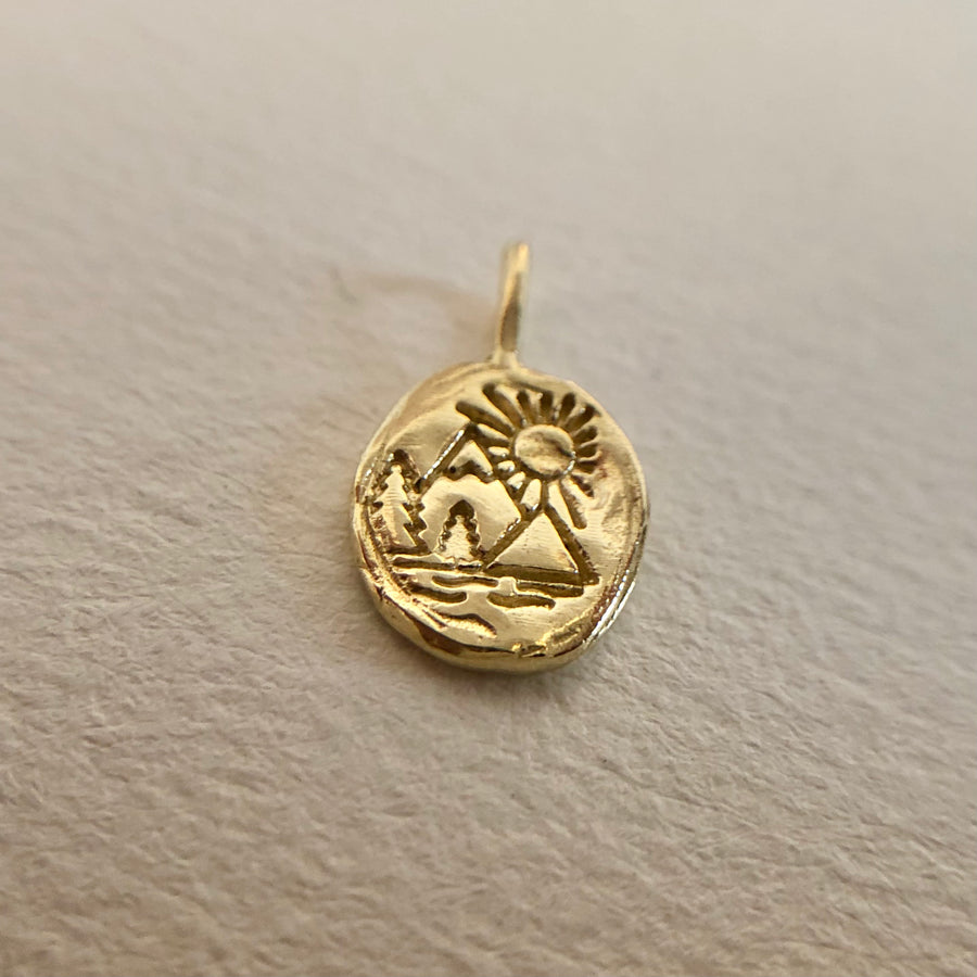 Mini Mountains Charm