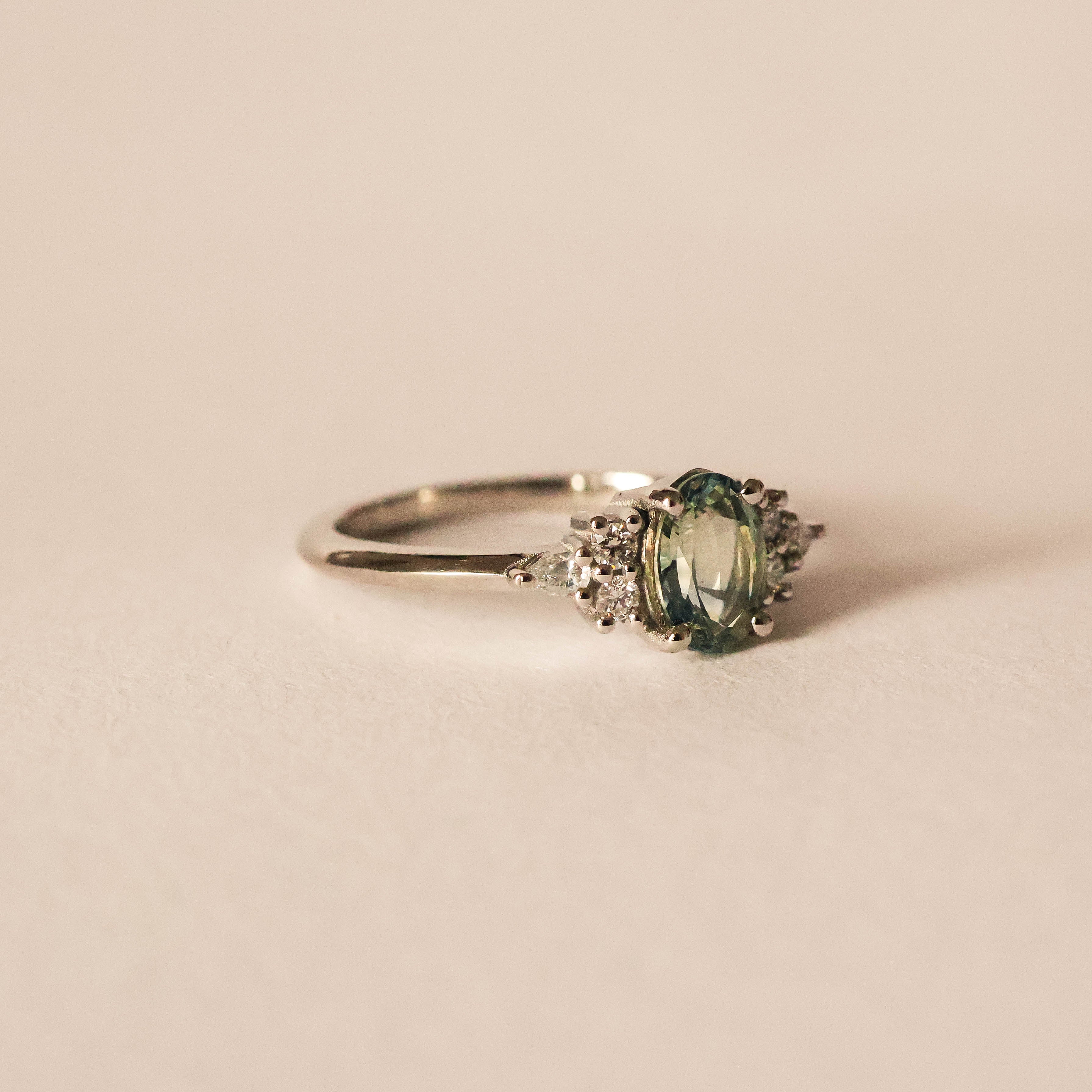 Oval Juliet Sapphire Ring