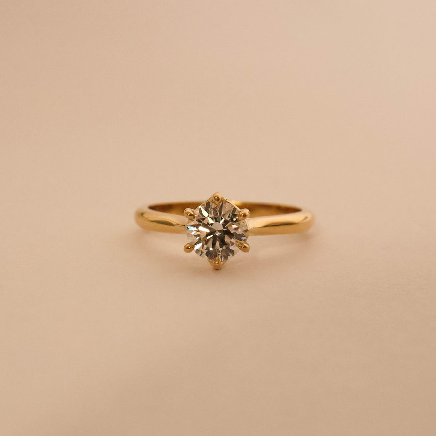 Scarlett Solitaire Diamond Ring