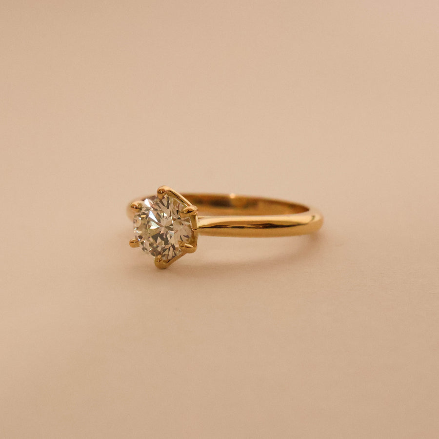 Scarlett Solitaire Diamond Ring