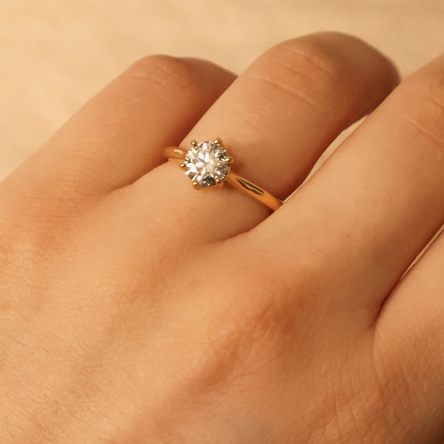 Scarlett Solitaire Diamond Ring