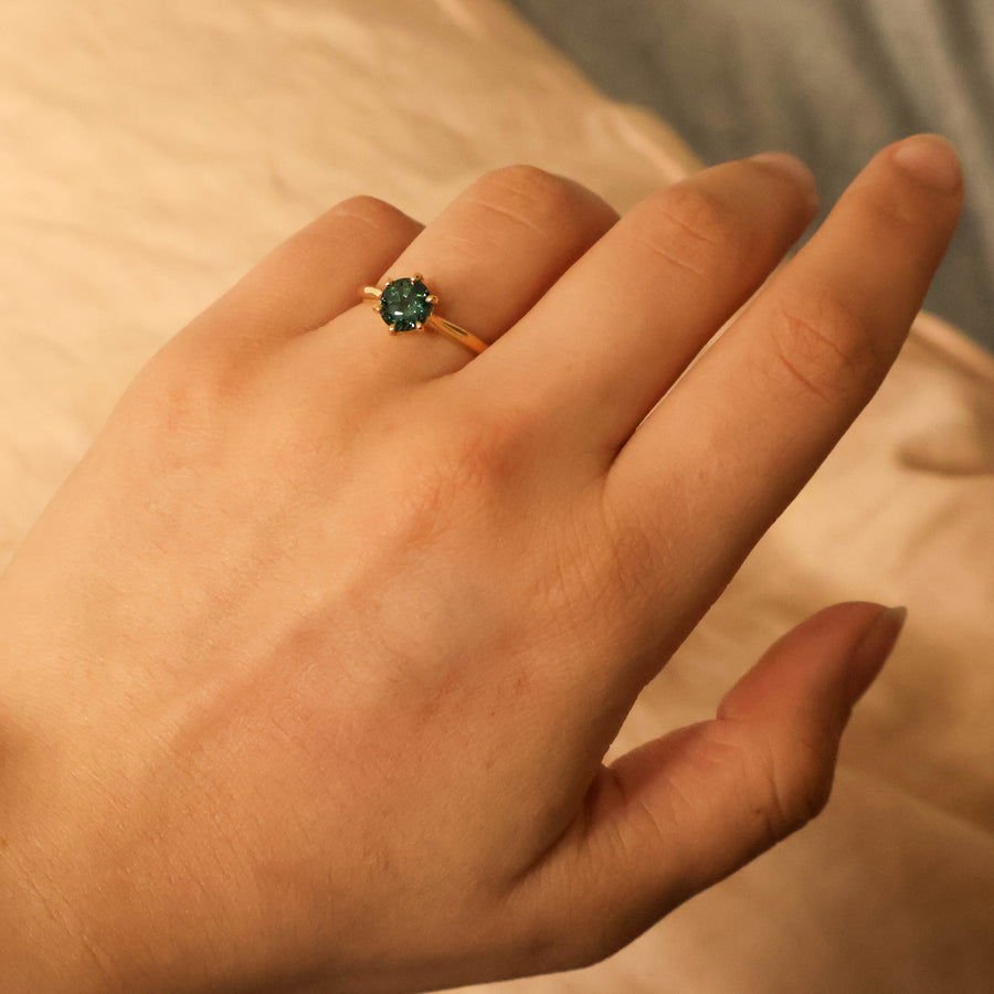 Scarlett Sapphire Solitaire Ring