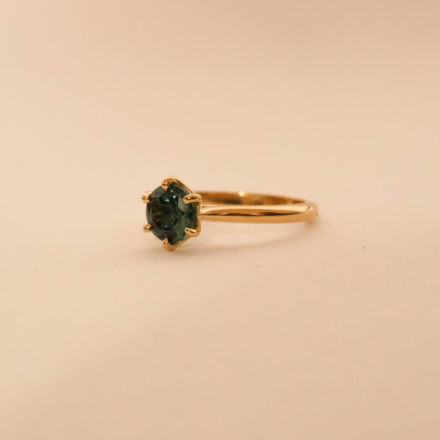 Scarlett Sapphire Solitaire Ring