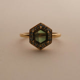 Sapphire Slice Ring