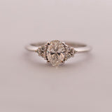 Oval Juliet Diamond Ring