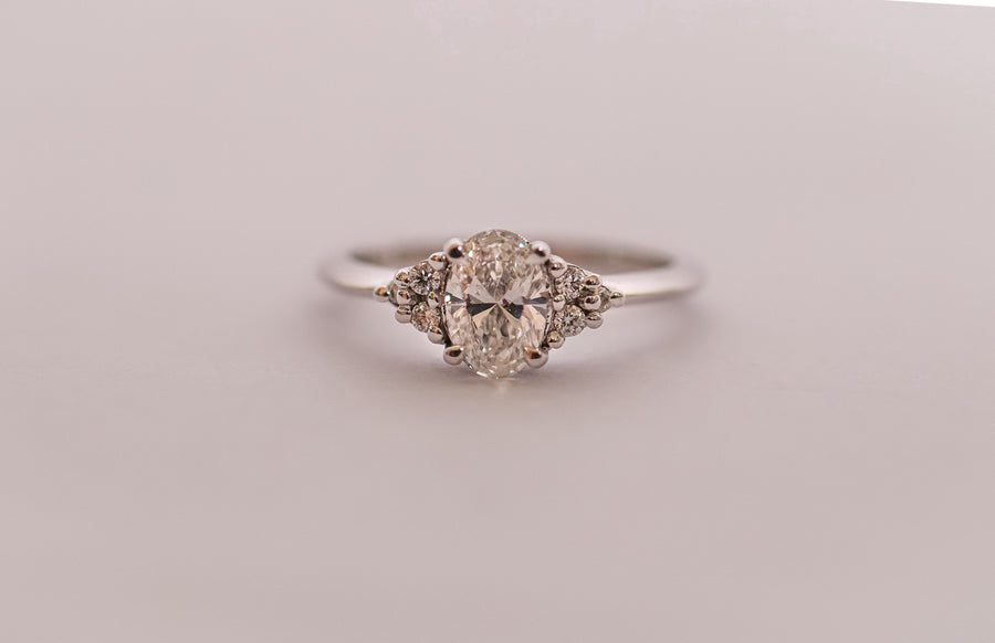 Oval Juliet Diamond Ring