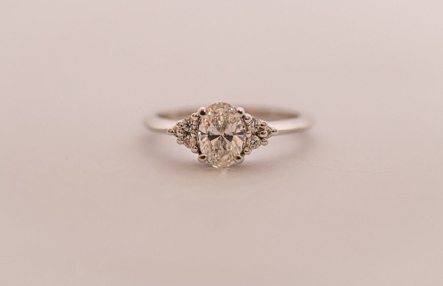 Oval Juliet Diamond Ring