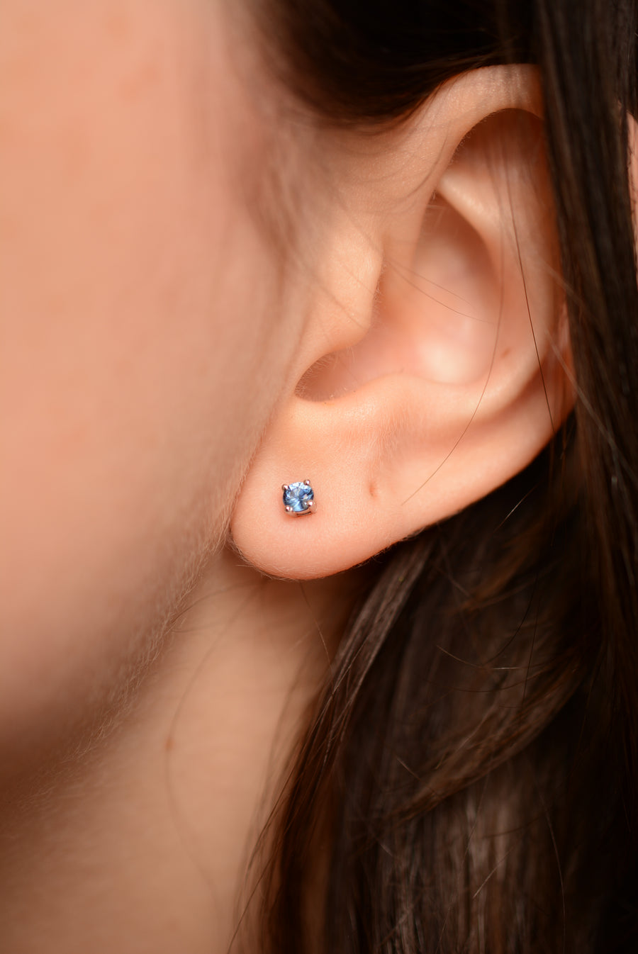 Australian Sapphire Stud Earrings