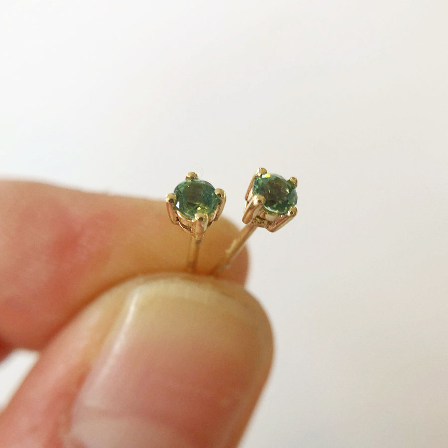 Tourmaline Studs