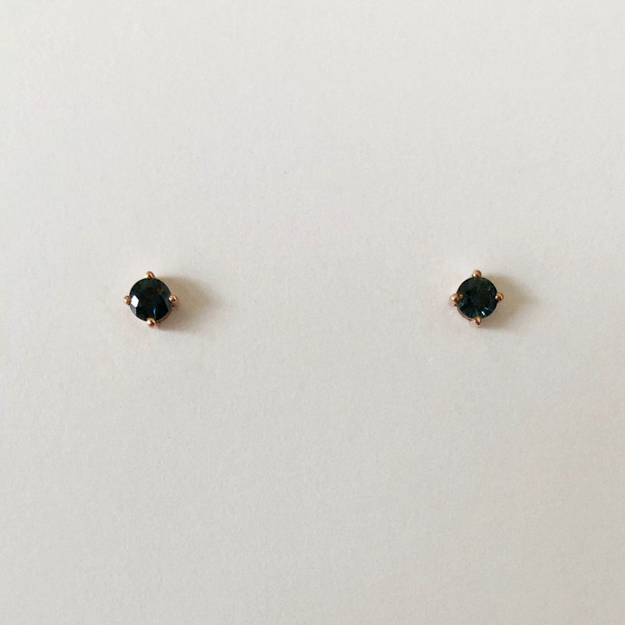 Australian Sapphire Stud Earrings