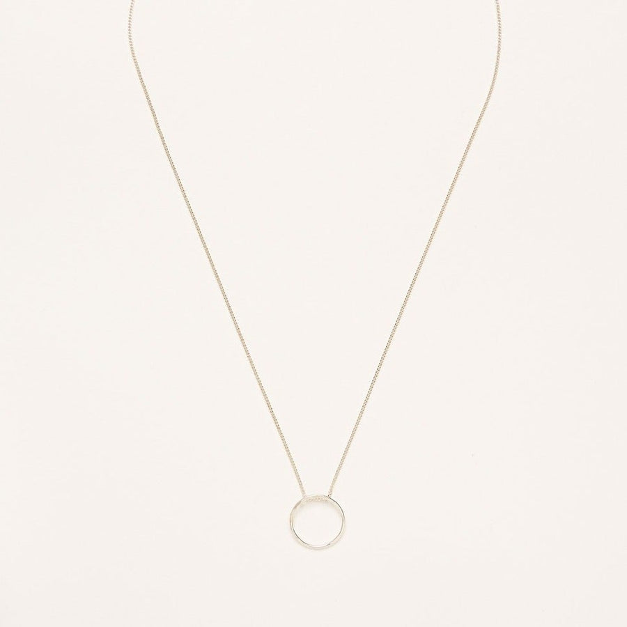 Circle Outline Necklace