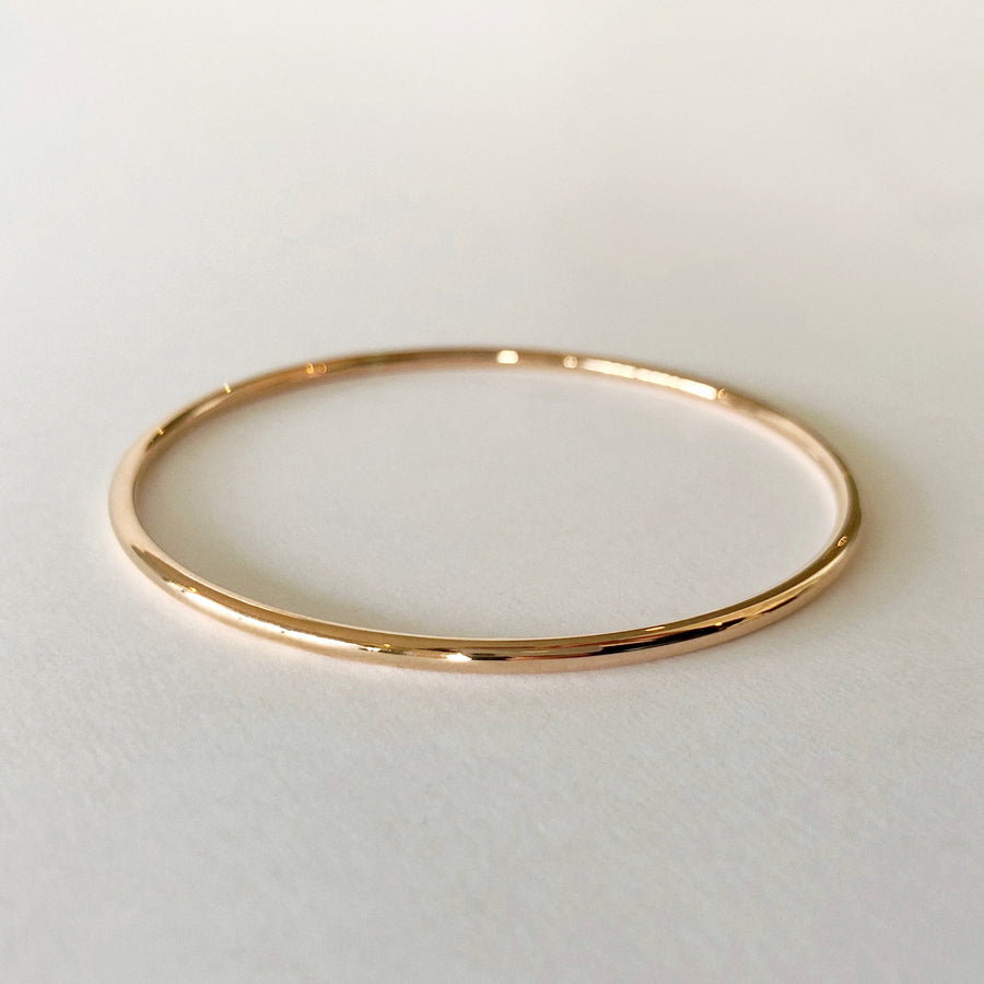 Classic Rose Gold Bangle