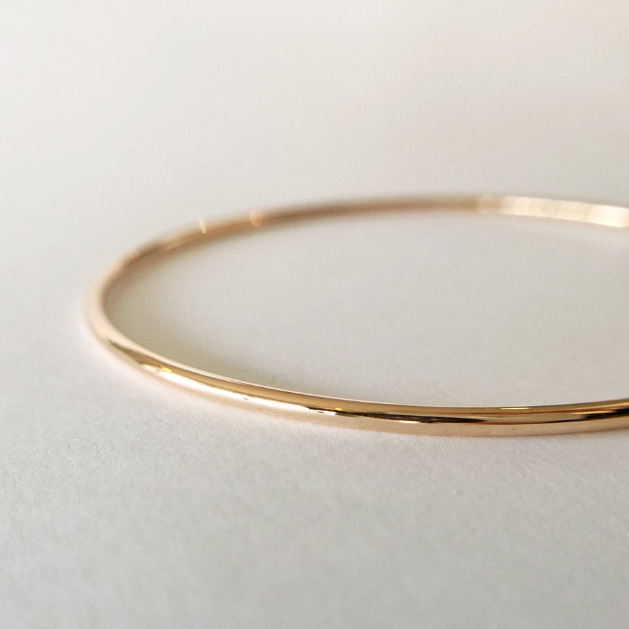 Classic Rose Gold Bangle