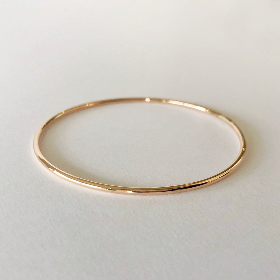 Classic Rose Gold Bangle