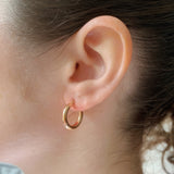 Plain Hoops Gold