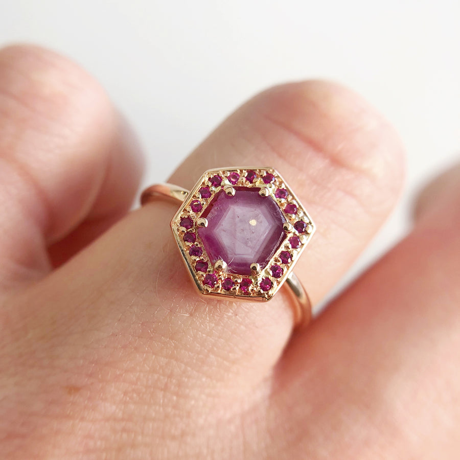 Ruby Slice Ring