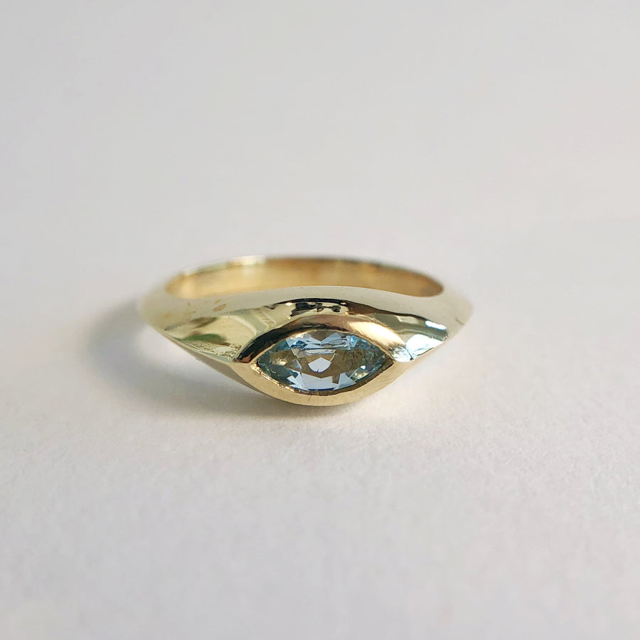 Marquise Signet Ring