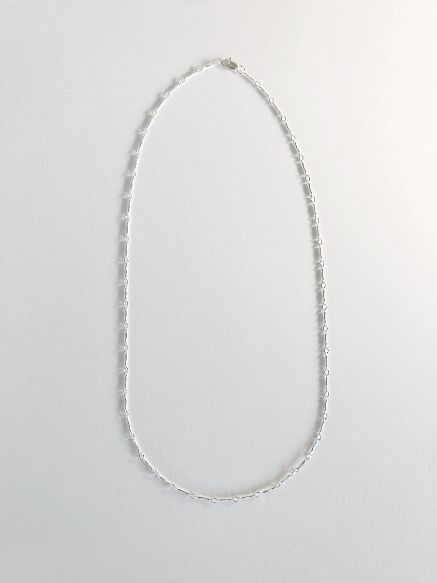 Crescent Bar Chain Necklace