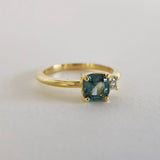 Deux Sapphire and Diamond Ring