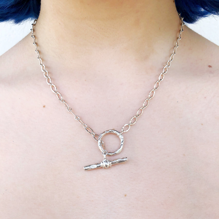 Lariat T Bar Chain Necklace