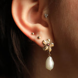 Primrose and Pearl Earrings