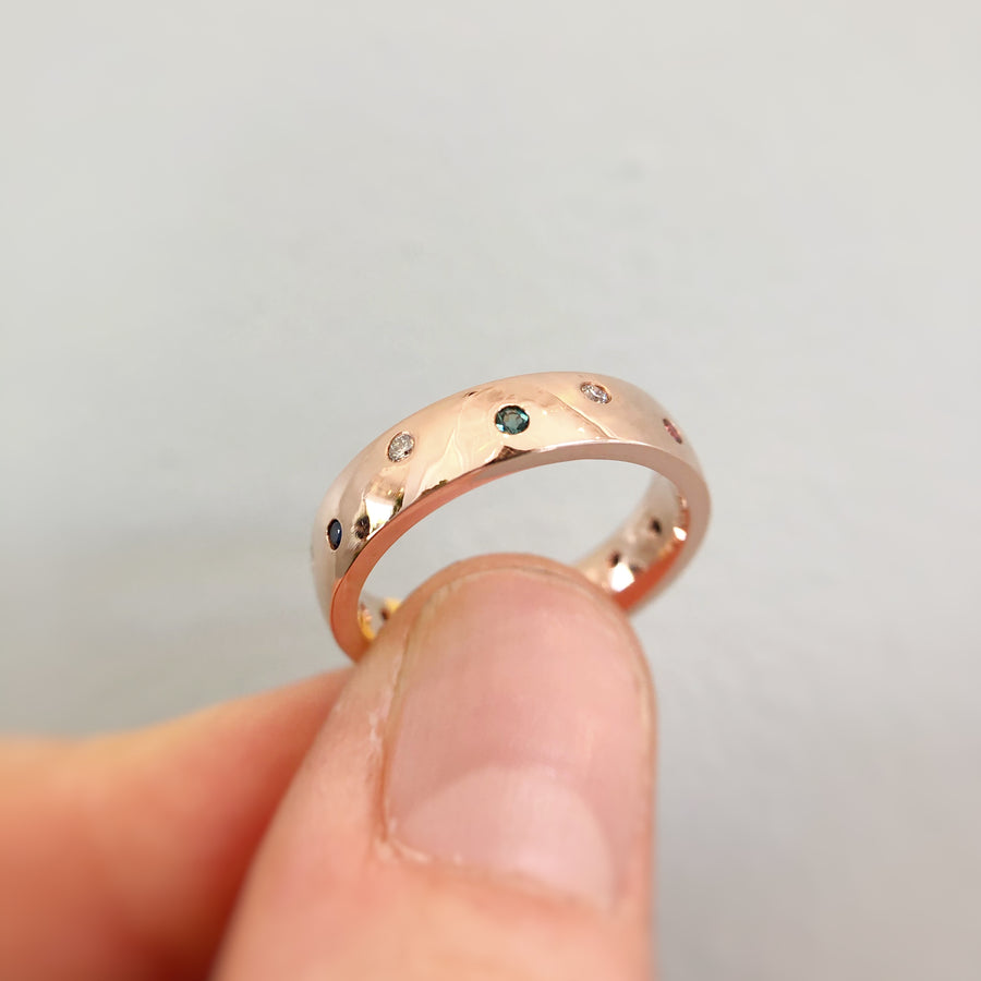 Sprinkle Gemstone Ring