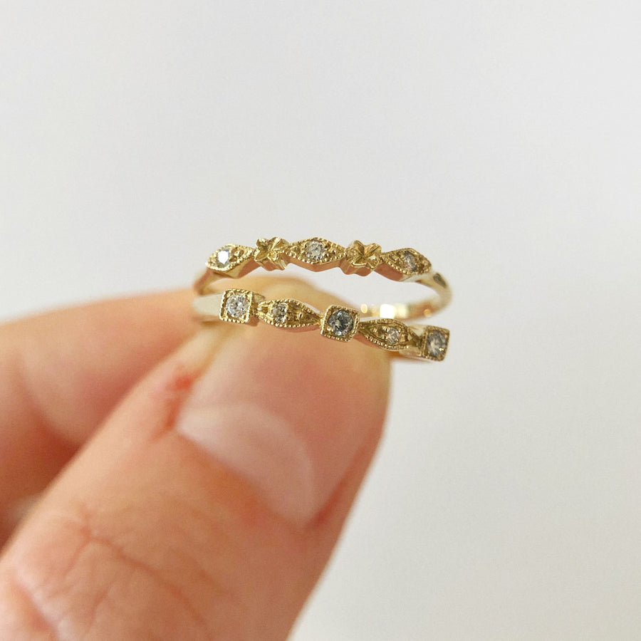 Katrina Ring with Diamonds