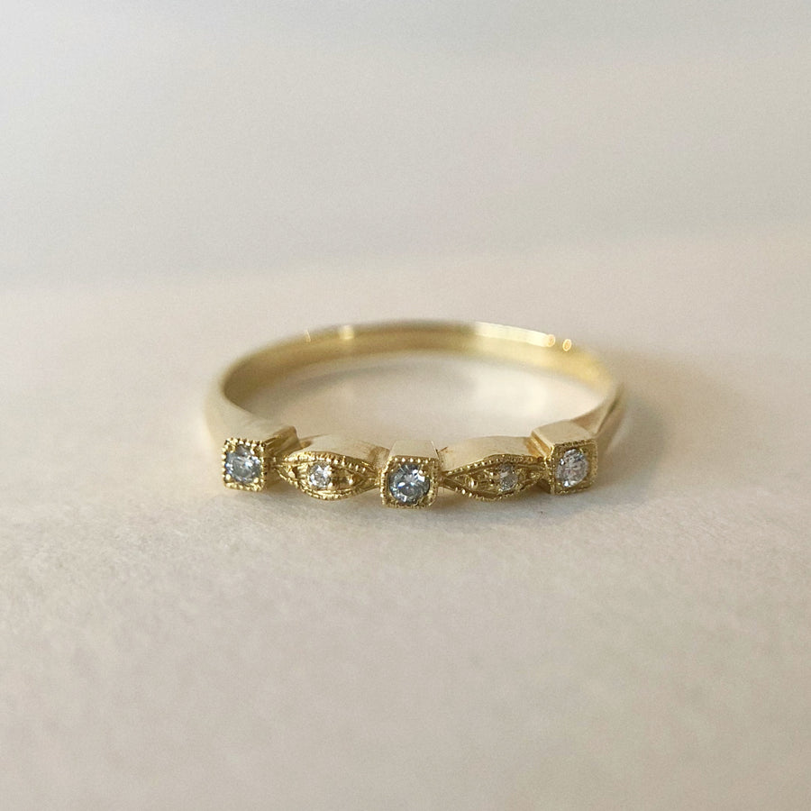 Katrina Ring with Diamonds