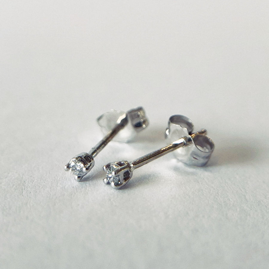 Petite Diamond Studs