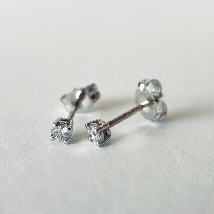 Petite Diamond Studs