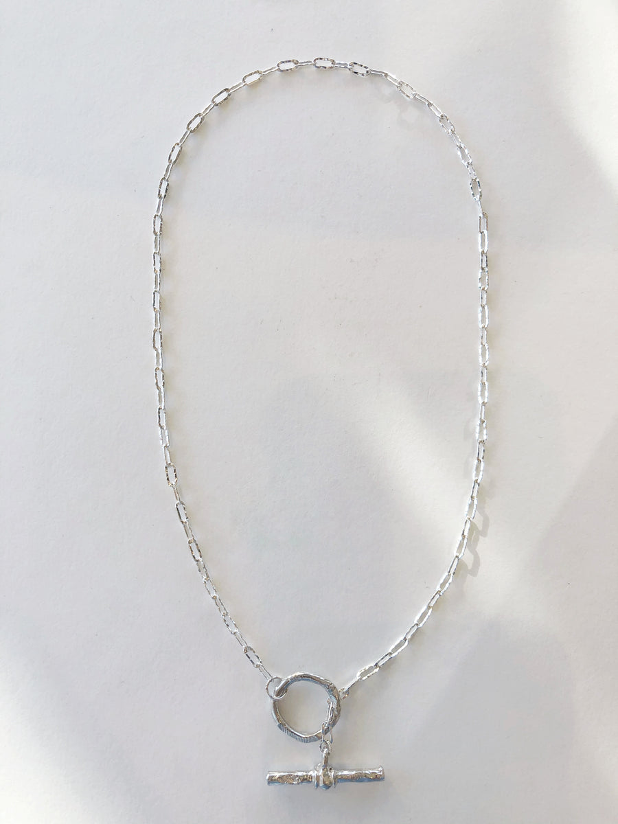 Lariat T Bar Chain Necklace